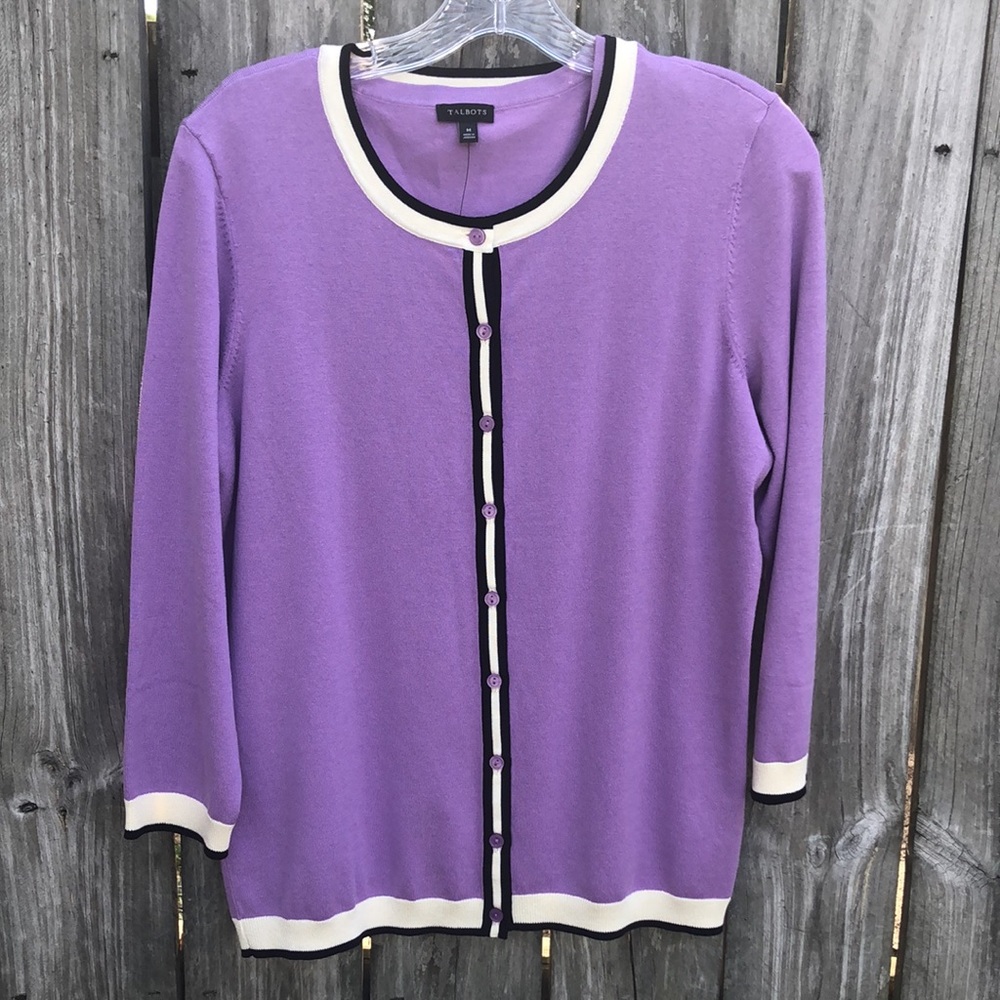 Talbots Cardigan and Matching Shelll